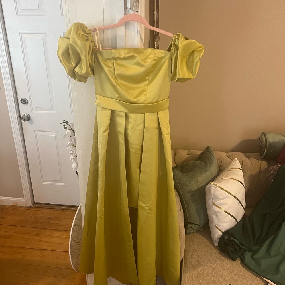 SHEIN Vibrant Lime Dress